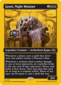 Gonti, Night Minister (First-Place Foil) - #450 - Rare - Inglés