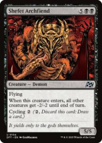 Shefet Archfiend (Foil) - #104 - Uncommon - Inglés