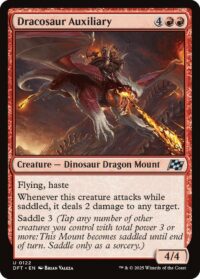 Dracosaur Auxiliary (Foil) - #122 - Uncommon - Inglés