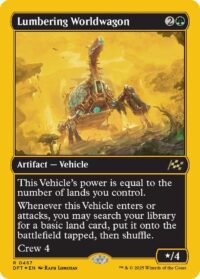 Lumbering Worldwagon (First-Place Foil) - #467 - Rare - Inglés