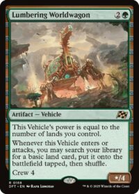 Lumbering Worldwagon (Foil) - #168 - Rare - Inglés