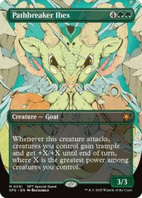 Pathbreaker Ibex (Borderless) (Foil) - #91 - Mythic - Inglés