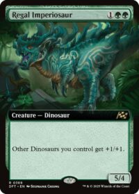 Regal Imperiosaur (Extended Art) - #389 - Rare - Inglés