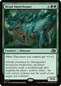 Regal Imperiosaur (Foil) - #177 - Rare - Inglés