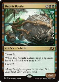 Debris Beetle (Foil) - #199 - Rare - Inglés