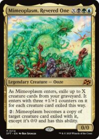 Mimeoplasm, Revered One (Foil) - #214 - Mythic - Inglés