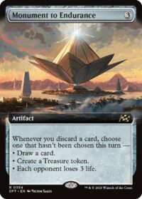 Monument to Endurance (Extended Art) (Foil) - #394 - Rare - Inglés
