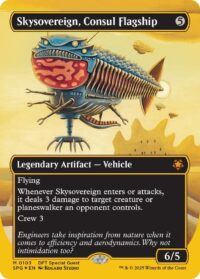 Skysovereign, Consul Flagship (Borderless) (First-Place Foil) - #103 - Mythic - Inglés