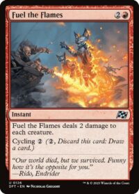 Fuel the Flames (Foil) - #126 - Uncommon - Inglés