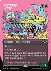 Webstrike Elite (Borderless) (Foil) - #345 - Rare - Inglés
