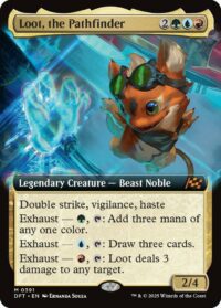 Loot, the Pathfinder (Extended Art) - #391 - Mythic - Inglés