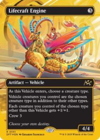 Lifecraft Engine (Borderless) (First-Place Foil) - #531 - Rare - Inglés