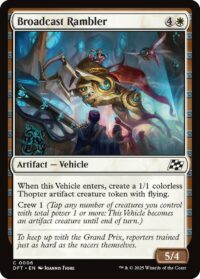 Broadcast Rambler (Foil) - #6 - Common - Inglés
