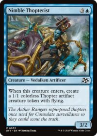 Nimble Thopterist (Foil) - #53 - Common - Inglés