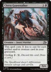 Chitin Gravestalker (Foil) - #79 - Common - Inglés