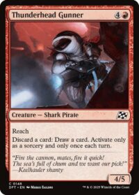 Thunderhead Gunner (Foil) - #148 - Common - Inglés