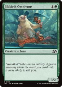 Jibbirik Omnivore (Foil) - #166 - Common - Inglés