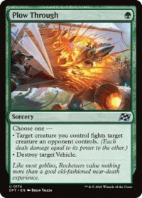 Plow Through (Foil) - #174 - Uncommon - Inglés