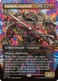 Coalstoke Gearhulk (Borderless) - #349 - Mythic - Inglés