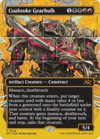 Coalstoke Gearhulk (Borderless) (First-Place Foil) - #548 - Mythic - Inglés