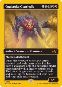 Coalstoke Gearhulk (First-Place Foil) - #477 - Mythic - Inglés