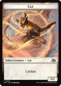 Cat // Thopter Double-Sided Token (Foil) - #2 // 10 - Token - Inglés