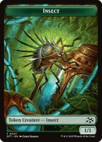Insect // Elephant Double-Sided Token (Foil) - #7 // 6 - Token - Inglés