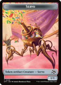 Servo // Thopter Double-Sided Token (Foil) - #8 // 9 - Token - Inglés