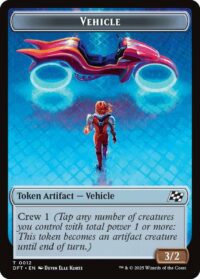 Vehicle // Pilot Double-Sided Token (Foil) - #12 // 1 - Token - Inglés