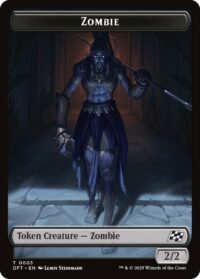 Zombie // Pilot Double-Sided Token - #3 // 1 - Token - Inglés