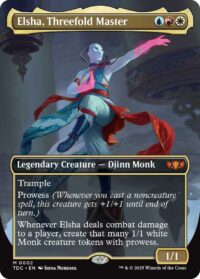 Elsha, Threefold Master (Borderless) - Mythic - #2 - Inglés (CommanderDeck TR)