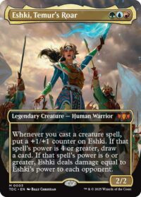Eshki, Temur's Roar (Borderless) - Mythic - #3 - Inglés (CommanderDeck TR)