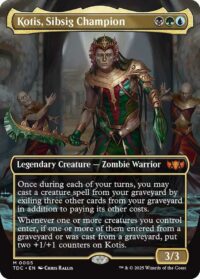 Kotis, Sibsig Champion (Borderless) - Mythic - #5 - Inglés (CommanderDeck TR)
