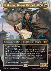Shiko and Narset, Unified (Borderless) - Mythic - #7 - Inglés (CommanderDeck TR)