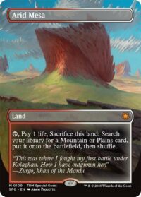 Arid Mesa (Special Guest) - Mythic (Foil) - #109 - Inglés (TR)