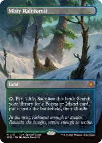 Misty Rainforest (Special Guest) - Mythic (Foil) - #111 - Inglés (TR)