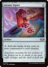 Arcane Signet (Foil) - Uncommon - #105 Inglés (CommanderDeck TR)