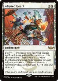 Aligned Heart (Foil) - Rare - #12 Inglés (CommanderDeck TR)
