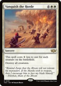 Vanquish the Horde - Rare - #91 - Inglés (CommanderDeck TR)