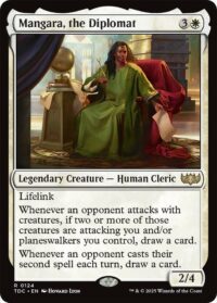 Mangara, the Diplomat - Rare - #124 - Inglés (CommanderDeck TR)