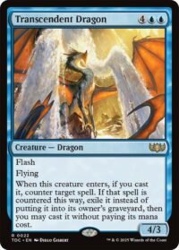 Transcendent Dragon - Rare - #22 - Inglés (CommanderDeck TR)