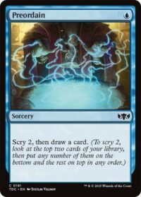 Preordain - Common - #161 - Inglés (CommanderDeck TR)