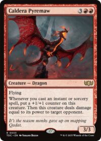 Caldera Pyremaw - Rare - #33 - Inglés (CommanderDeck TR)