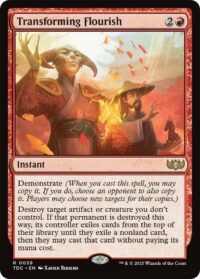 Transforming Flourish - Rare - #39 - Inglés (CommanderDeck TR)