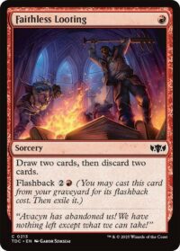 Faithless Looting - Common - #213 - Inglés (CommanderDeck TR)