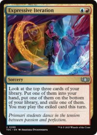 Expressive Iteration - Uncommon - #288 - Inglés (CommanderDeck TR)