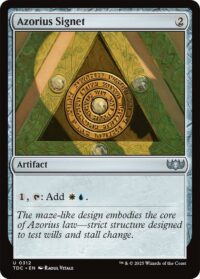 Azorius Signet - Uncommon - #312 - Inglés (CommanderDeck TR)