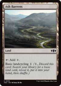 Ash Barrens - Common - #339 - Inglés (CommanderDeck TR)