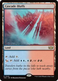 Cascade Bluffs - Rare - #345 - Inglés (CommanderDeck TR)