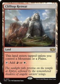 Clifftop Retreat (Foil) - Rare - #351 Inglés (CommanderDeck TR)